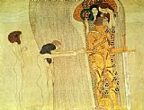 Gustav Klimt The Beethoven Frieze painting